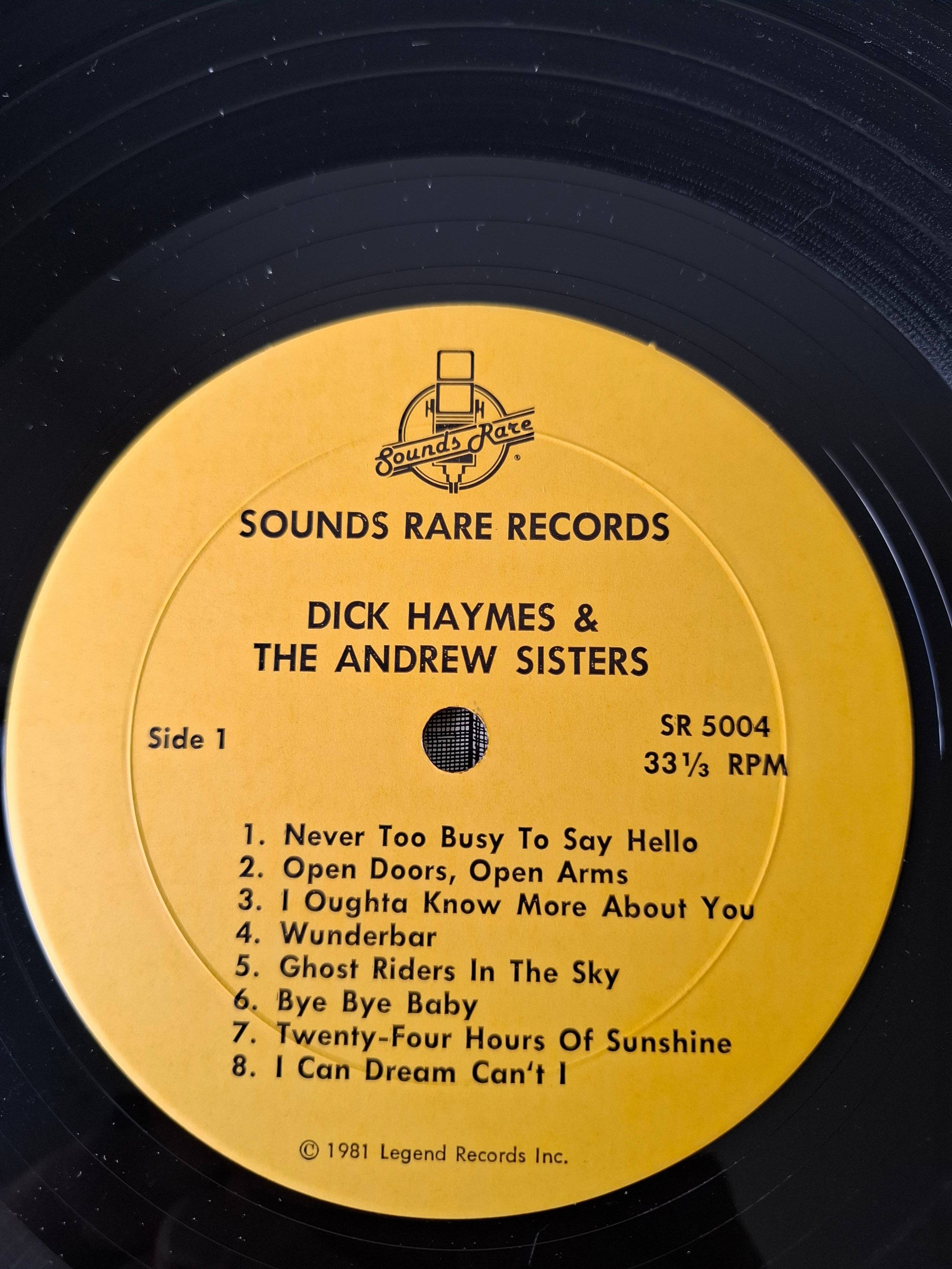 Various - Club 15 with Dick Haymes & the Andrew Sisters