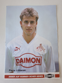 Ansichtkaart Pierre Littbarski