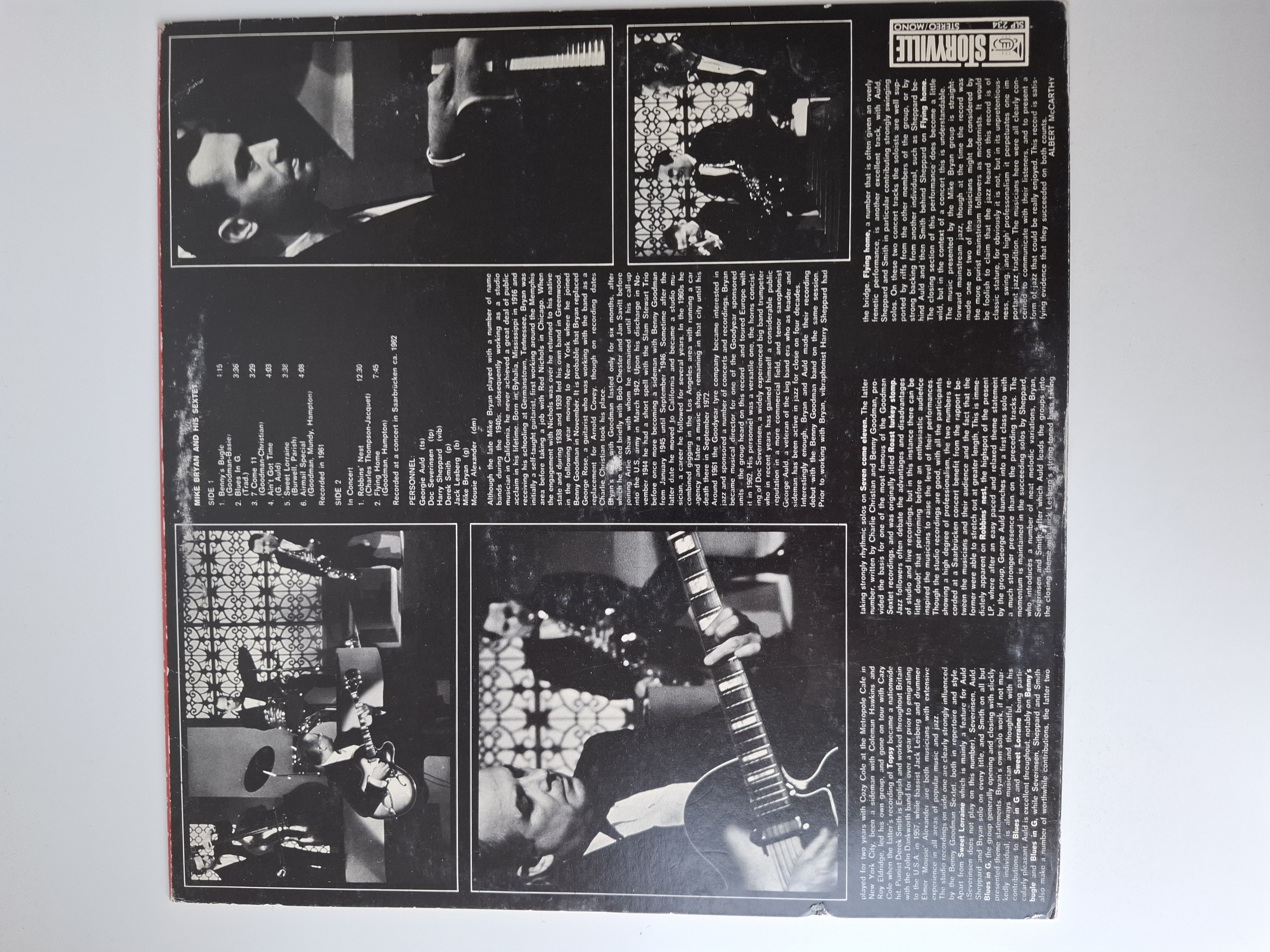 Mike Brown and his sextet