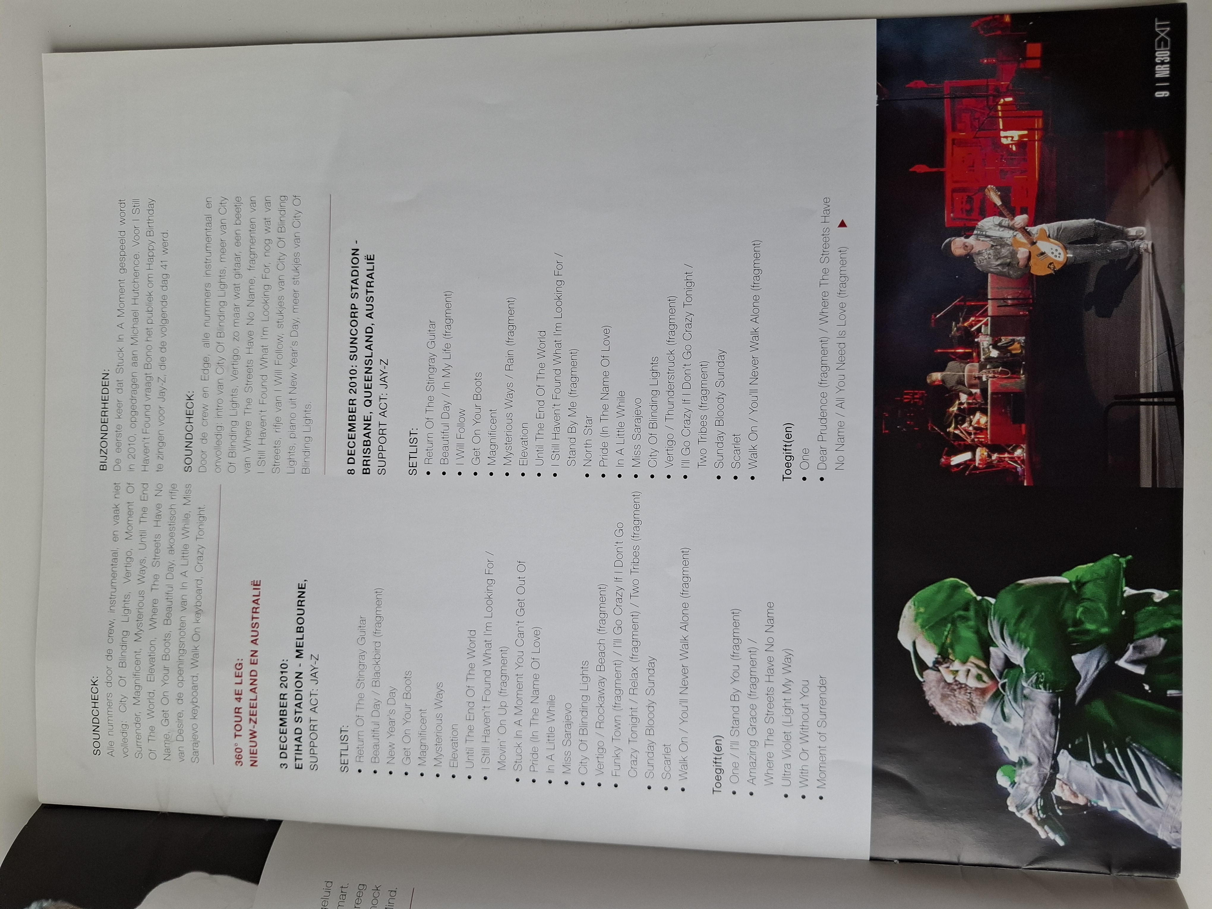 EXIT Tijdschrift fanclub U2