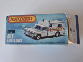 Matchbox no 41 Ambulance