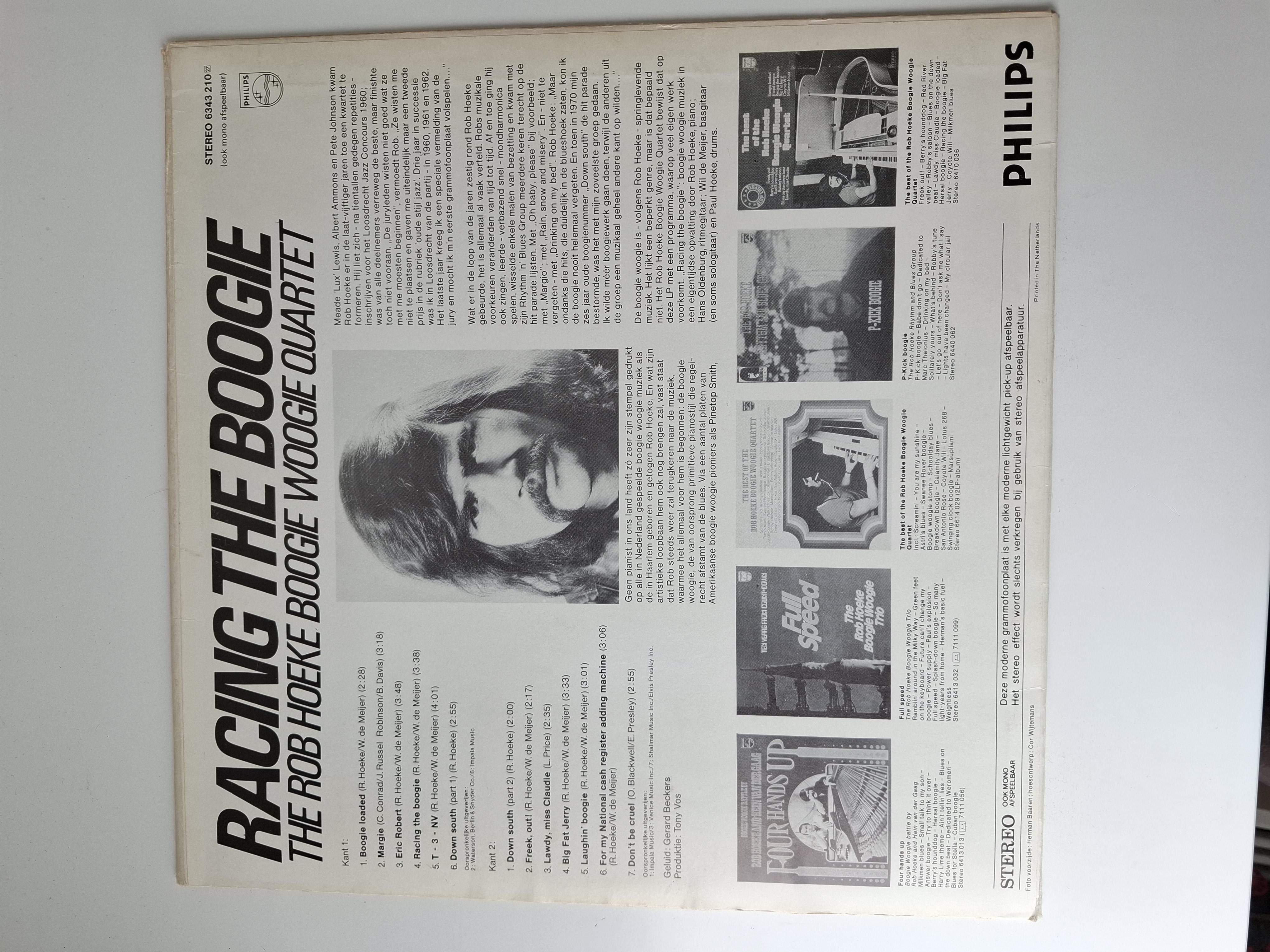 The Rob Hoeke Boogie Woogie Quartet - Racing the boogie