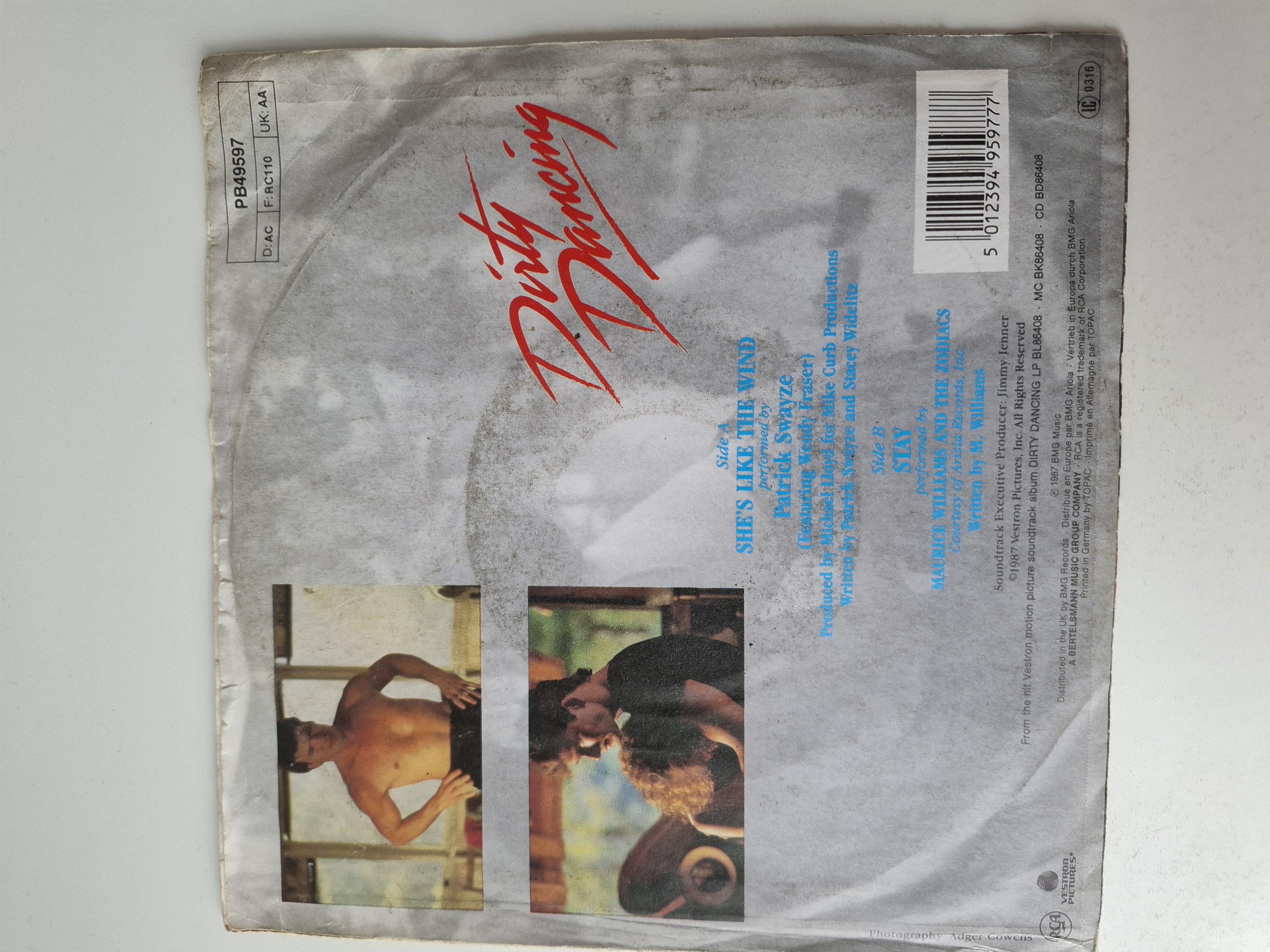 Patrick Swayze - She's like the wind
