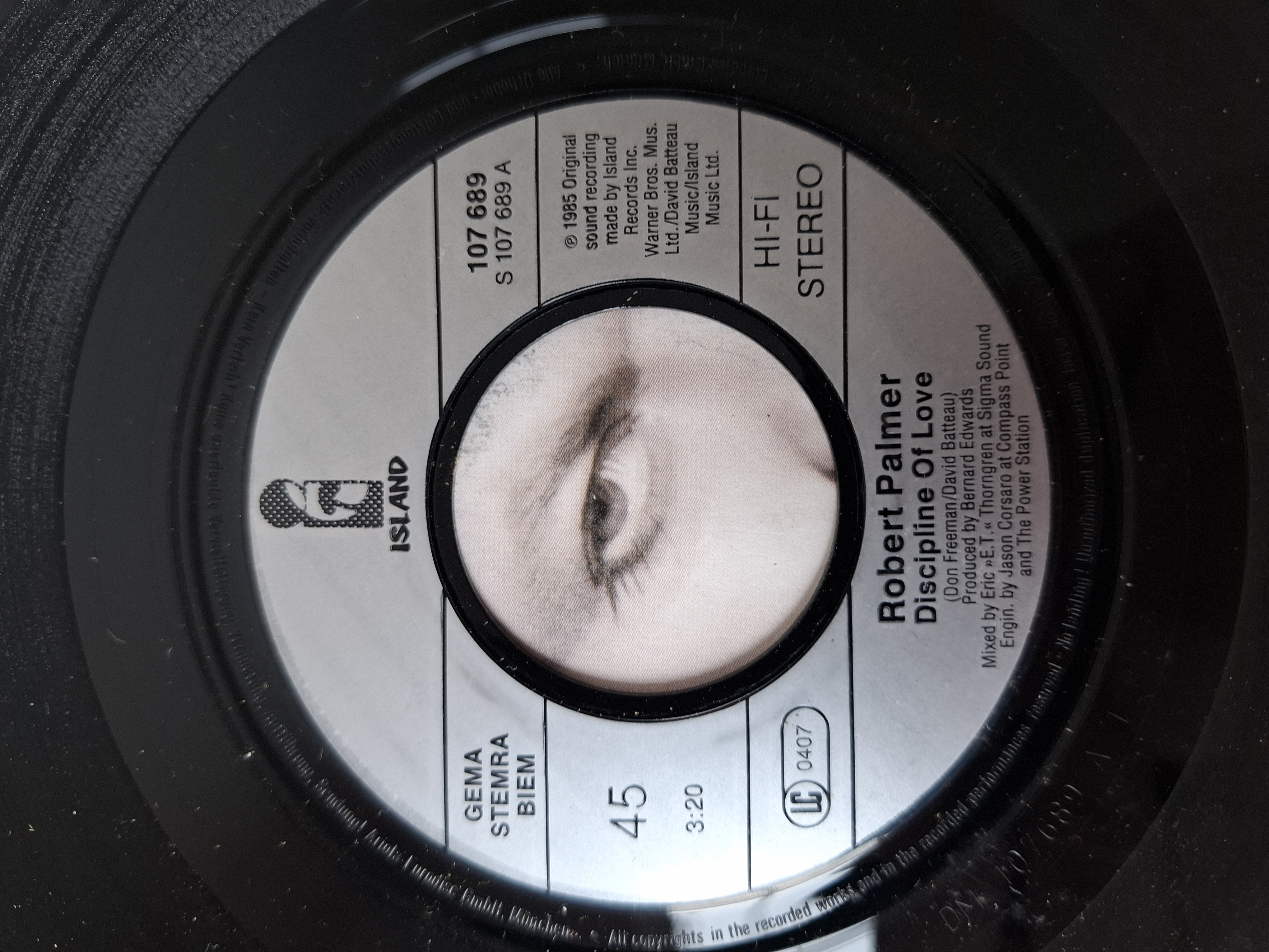 Robert Palmer - Disclipine of love