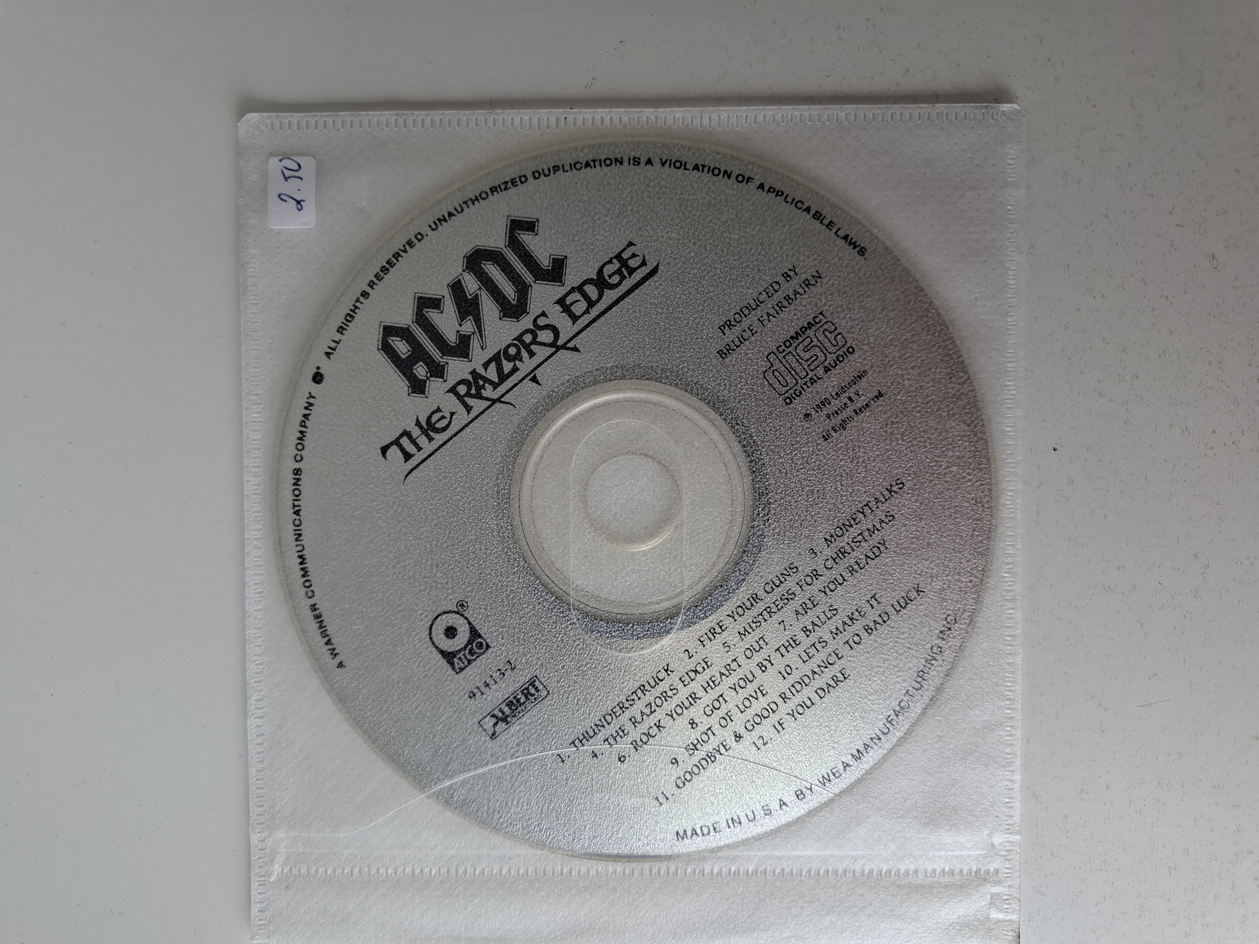 ACDC - The Razors Edge