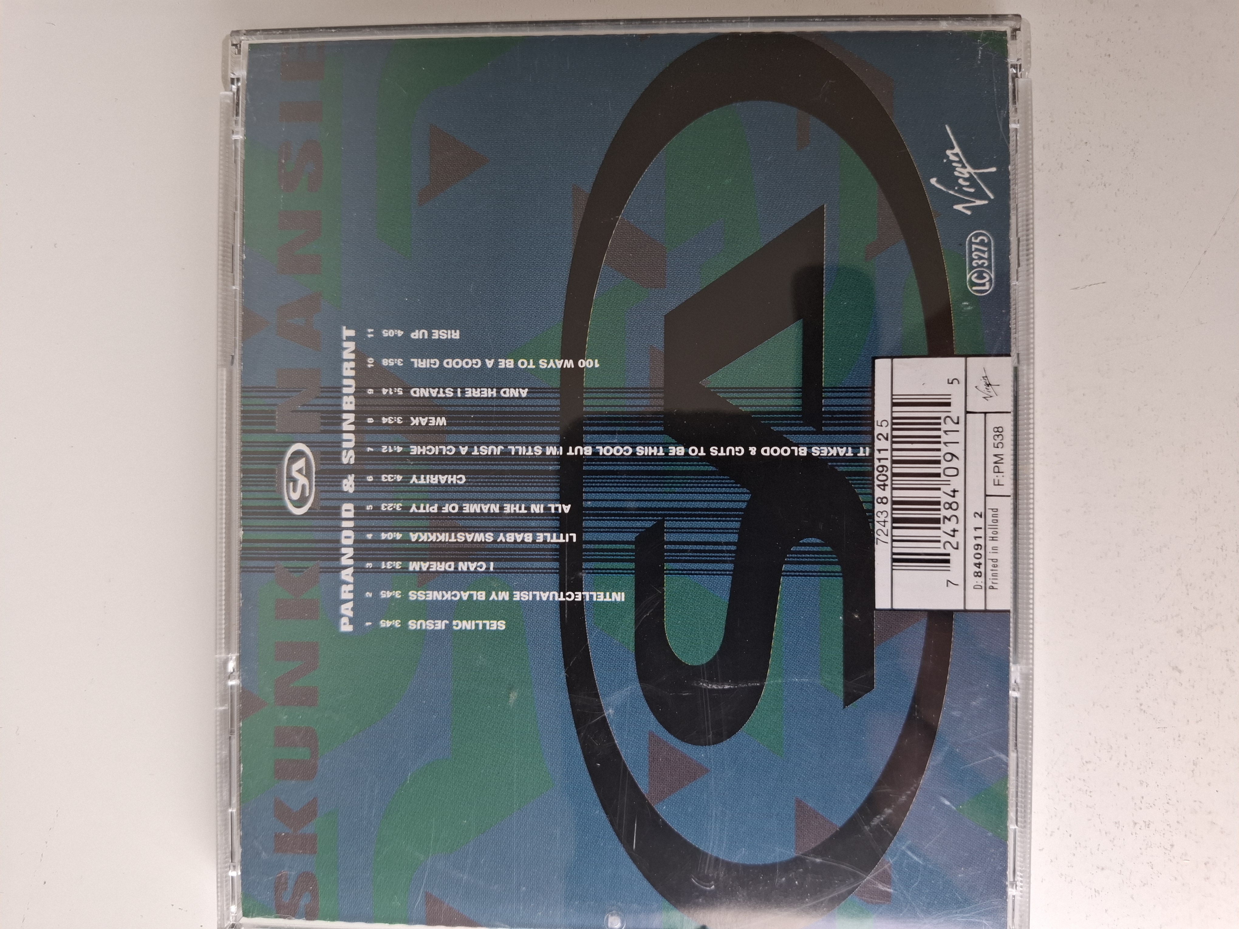 Skunk Anansie - Paranoid & sunburnt