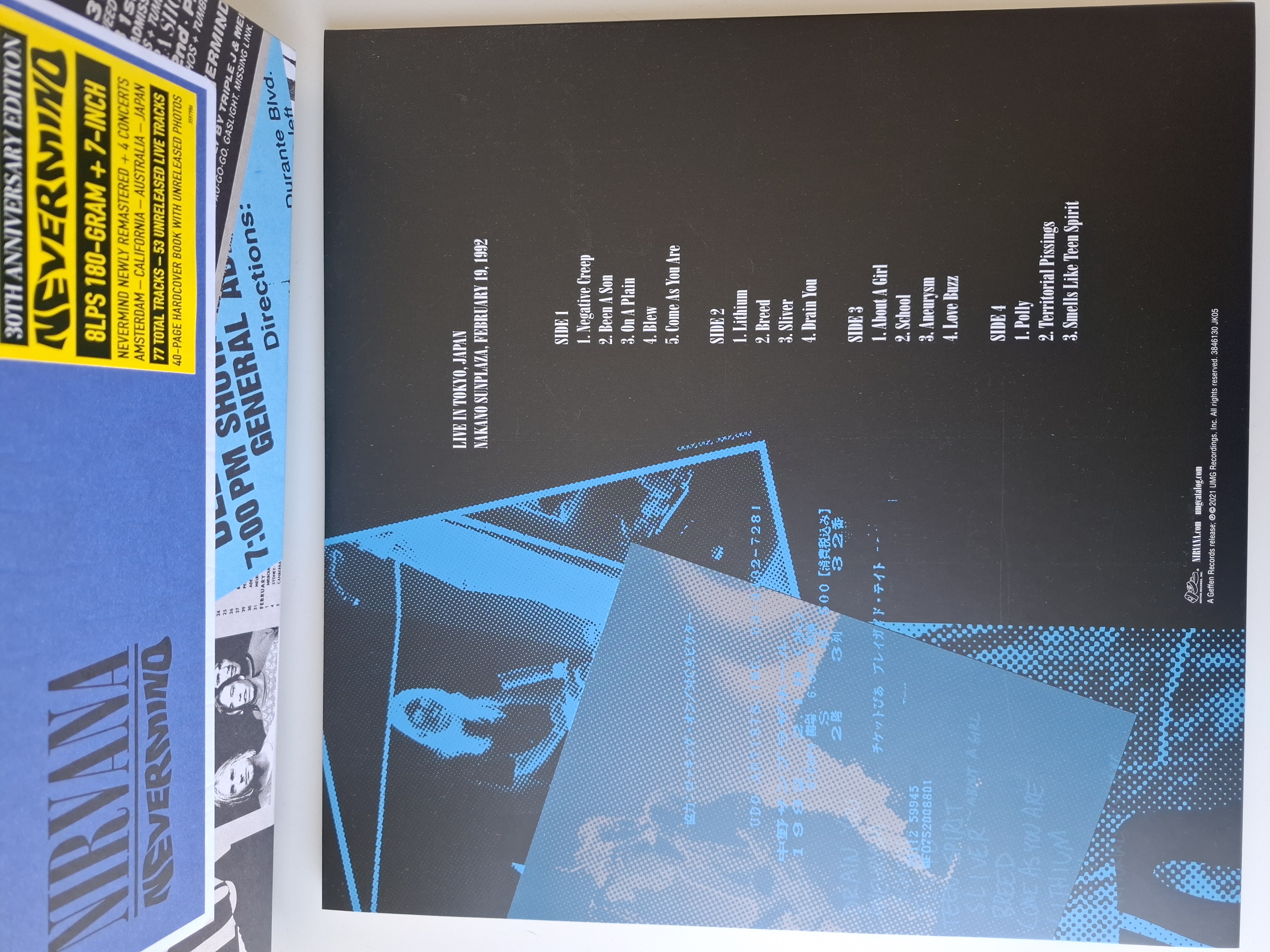 Nirvana- Boxset  Nevermind 30th Anniversary edition