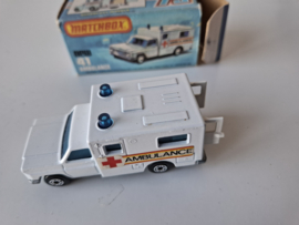 Matchbox no 41 Ambulance