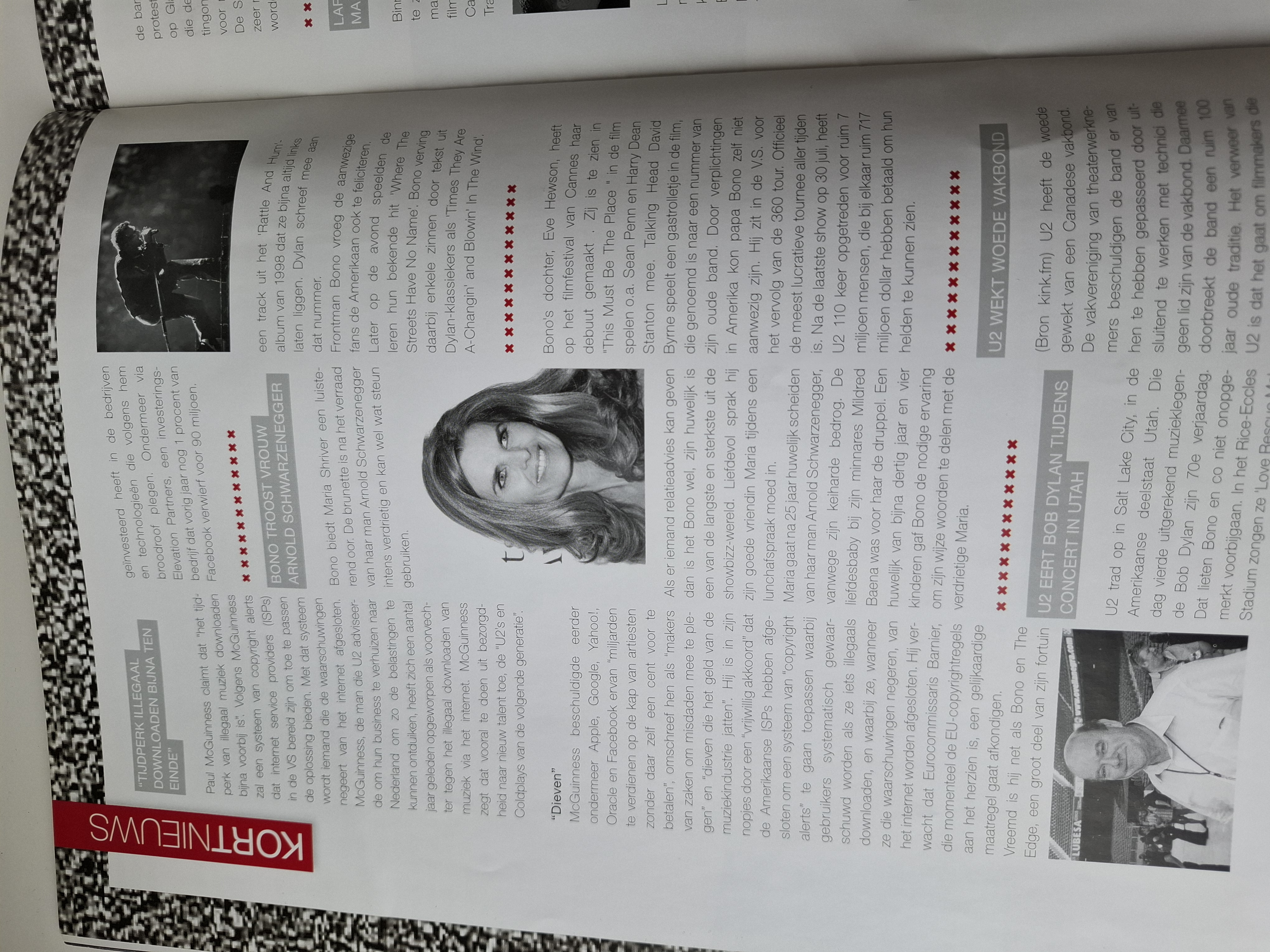 EXIT Tijdschrift fanclub U2