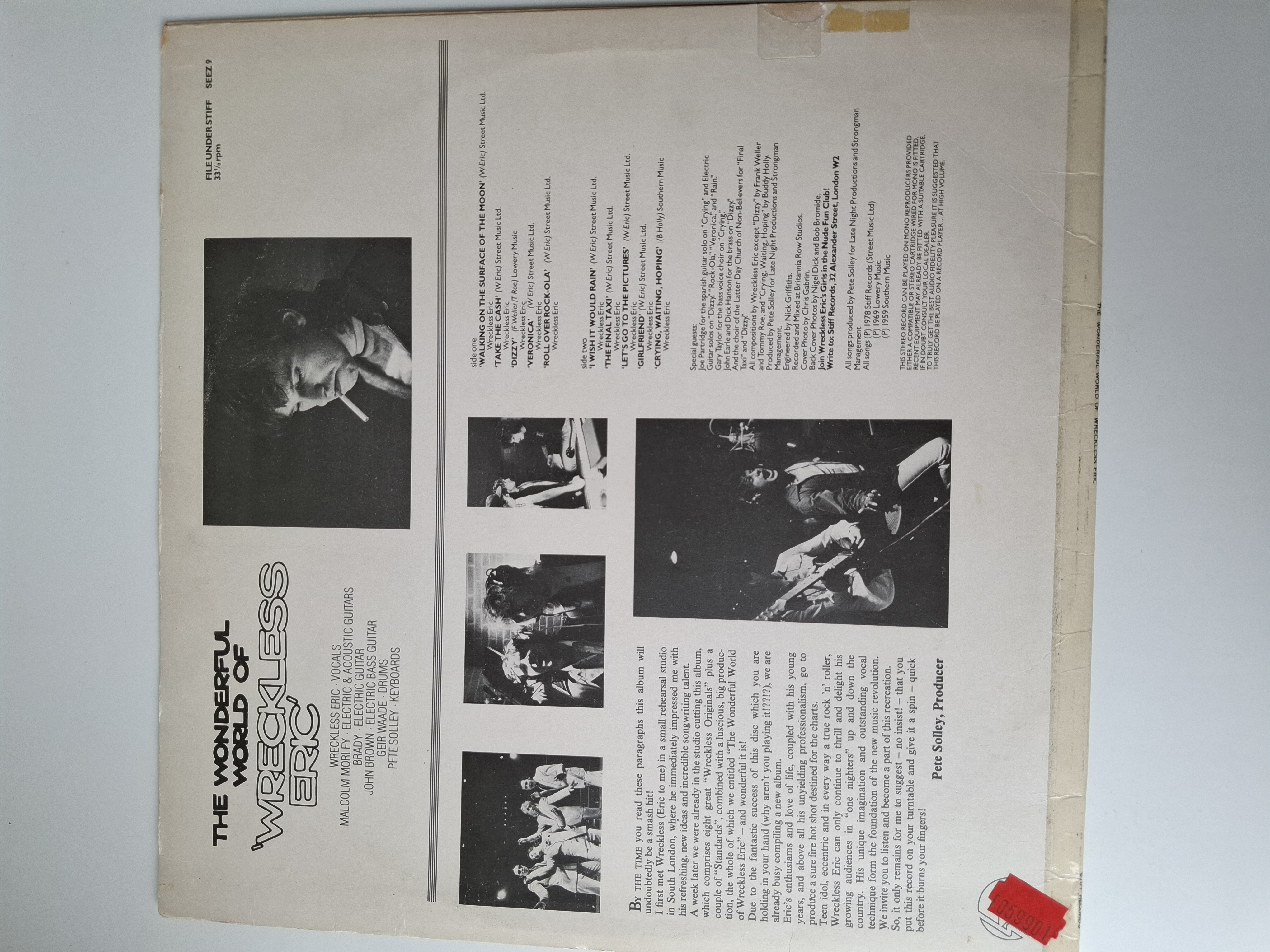 Wreckless Eric - The wonderful world of Wreckless Eric
