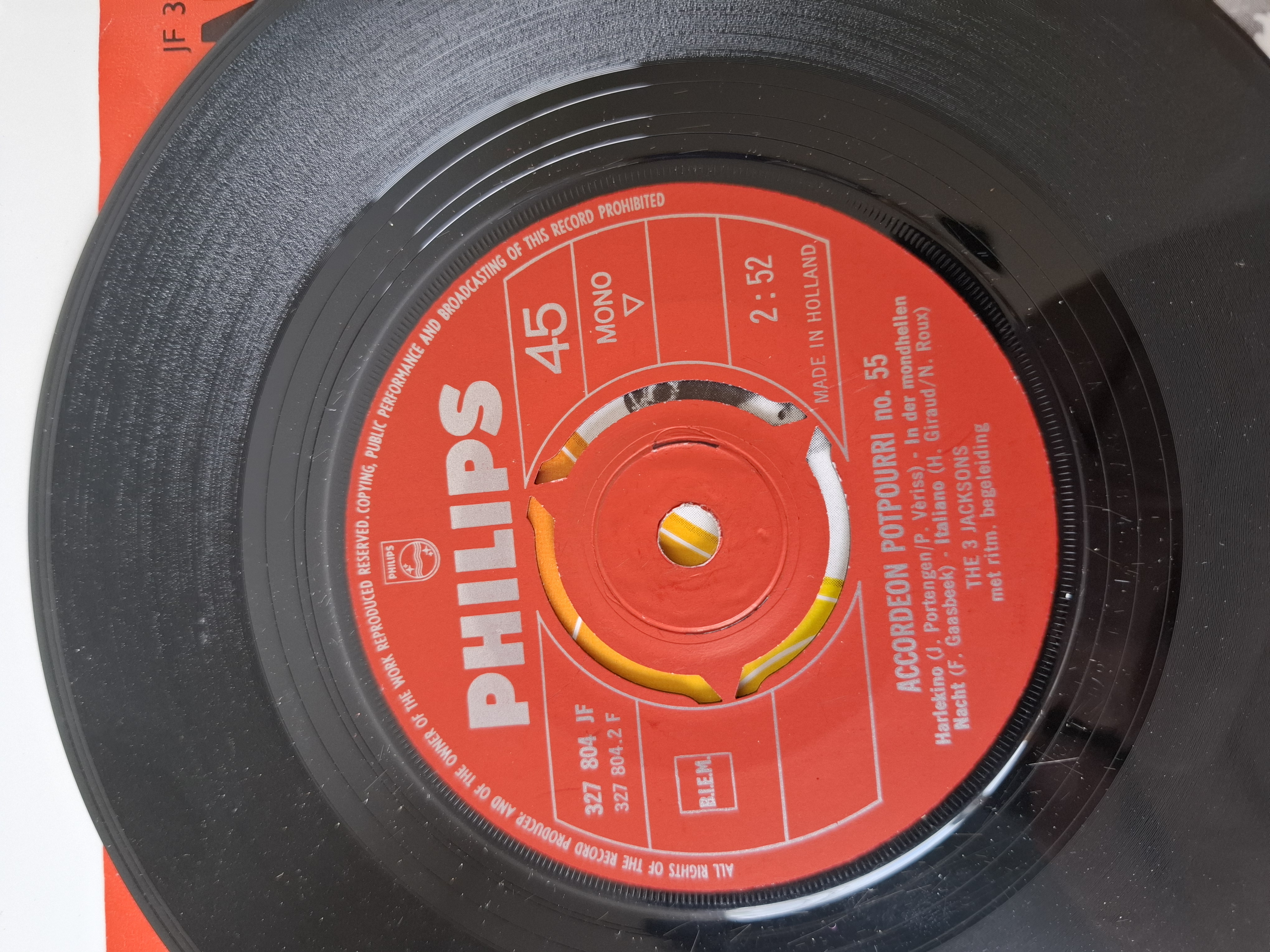 The Three Jacksons - Accordeonpotpourri  no55