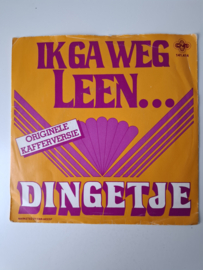 Dingetje - Ik ga weg Leen