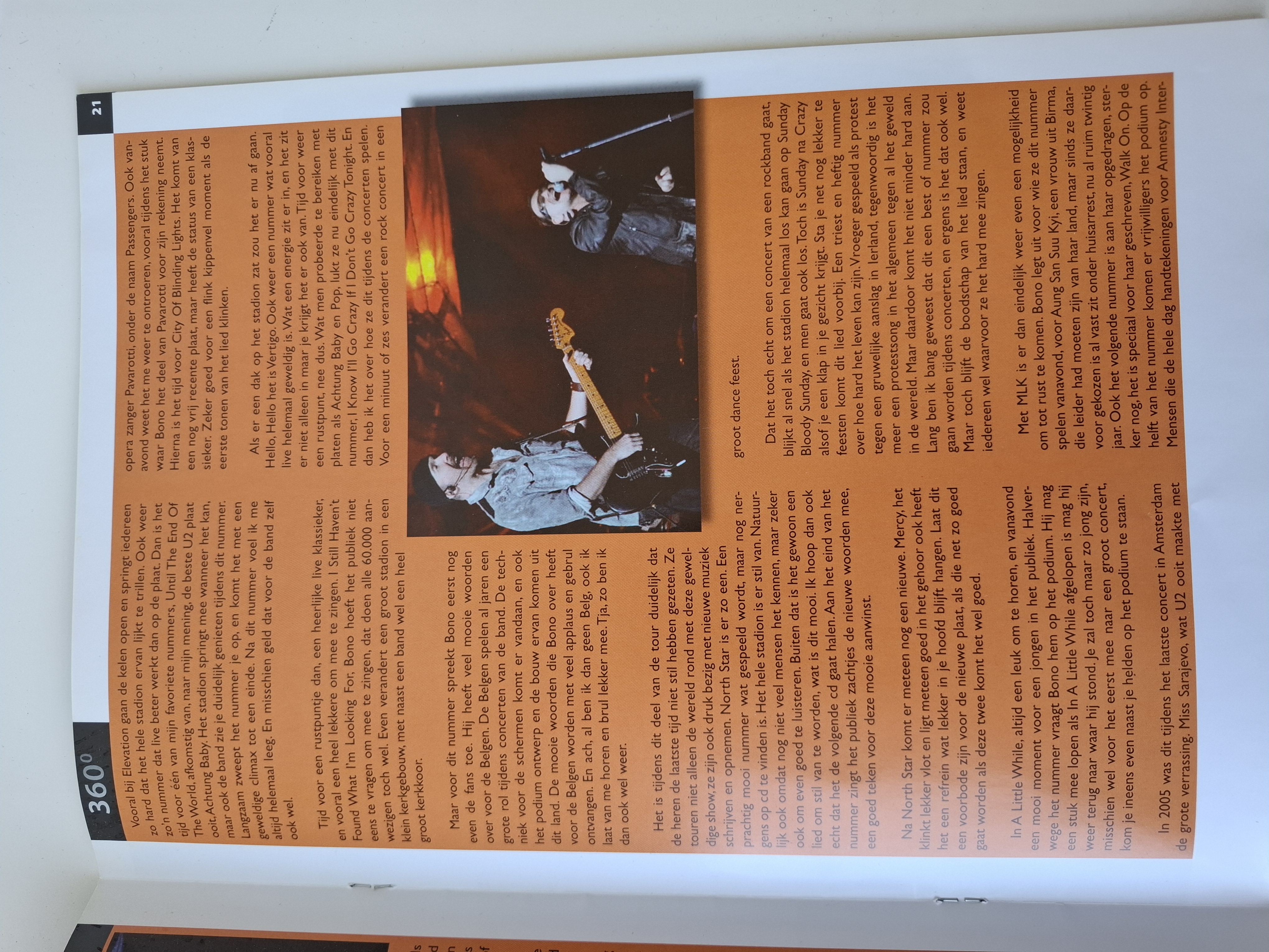 EXIT Tijdschrift fanclub U2