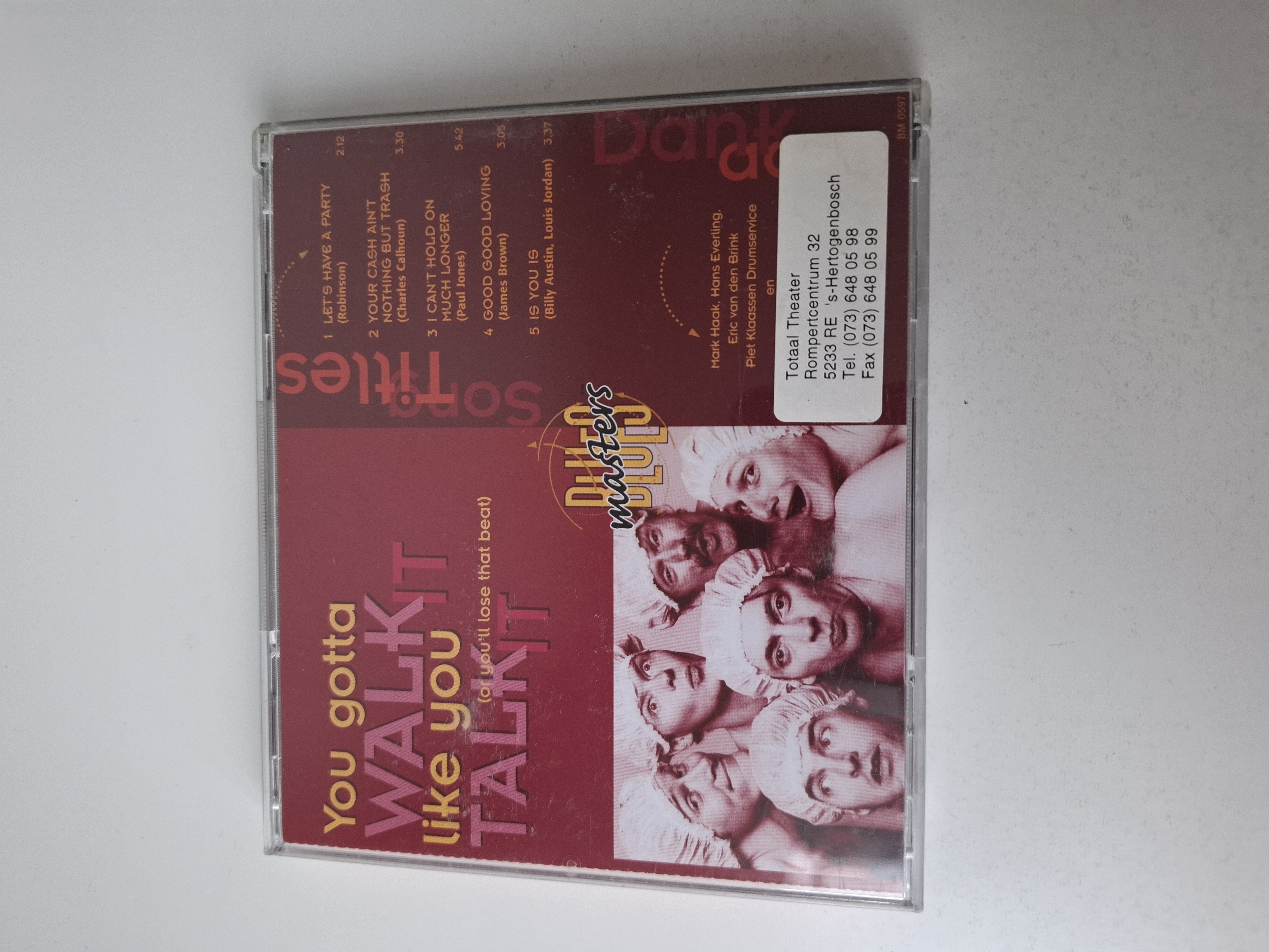 Bluesmasters - You gotta walk it, like you walk it