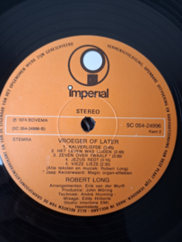 Robert Long - Vroeger of later