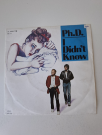 Ph.D - I didn't know