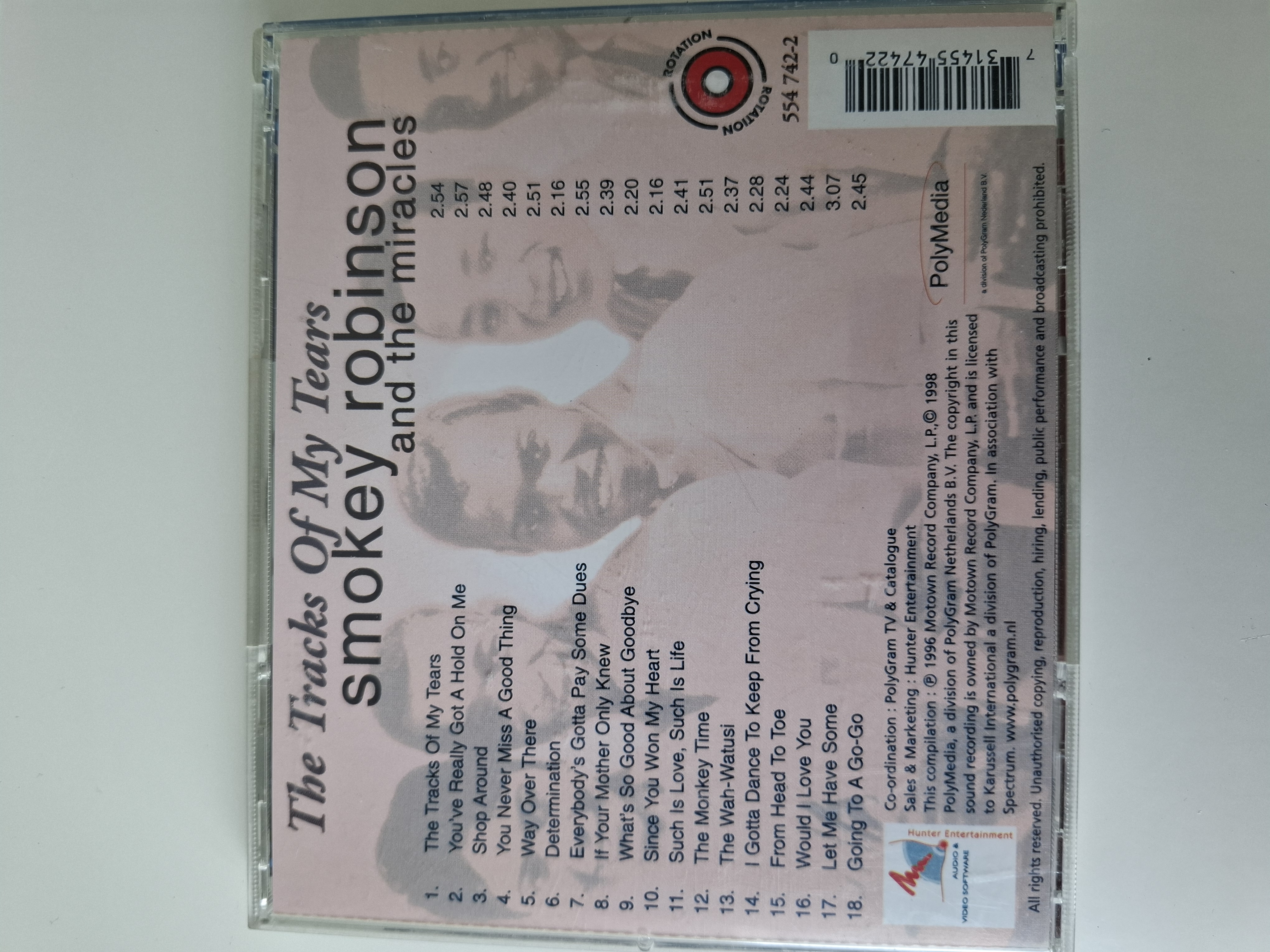 Smokey Robinson & The Miracles - The tracks of my tears