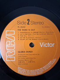 Gloria Mundi - The word is out