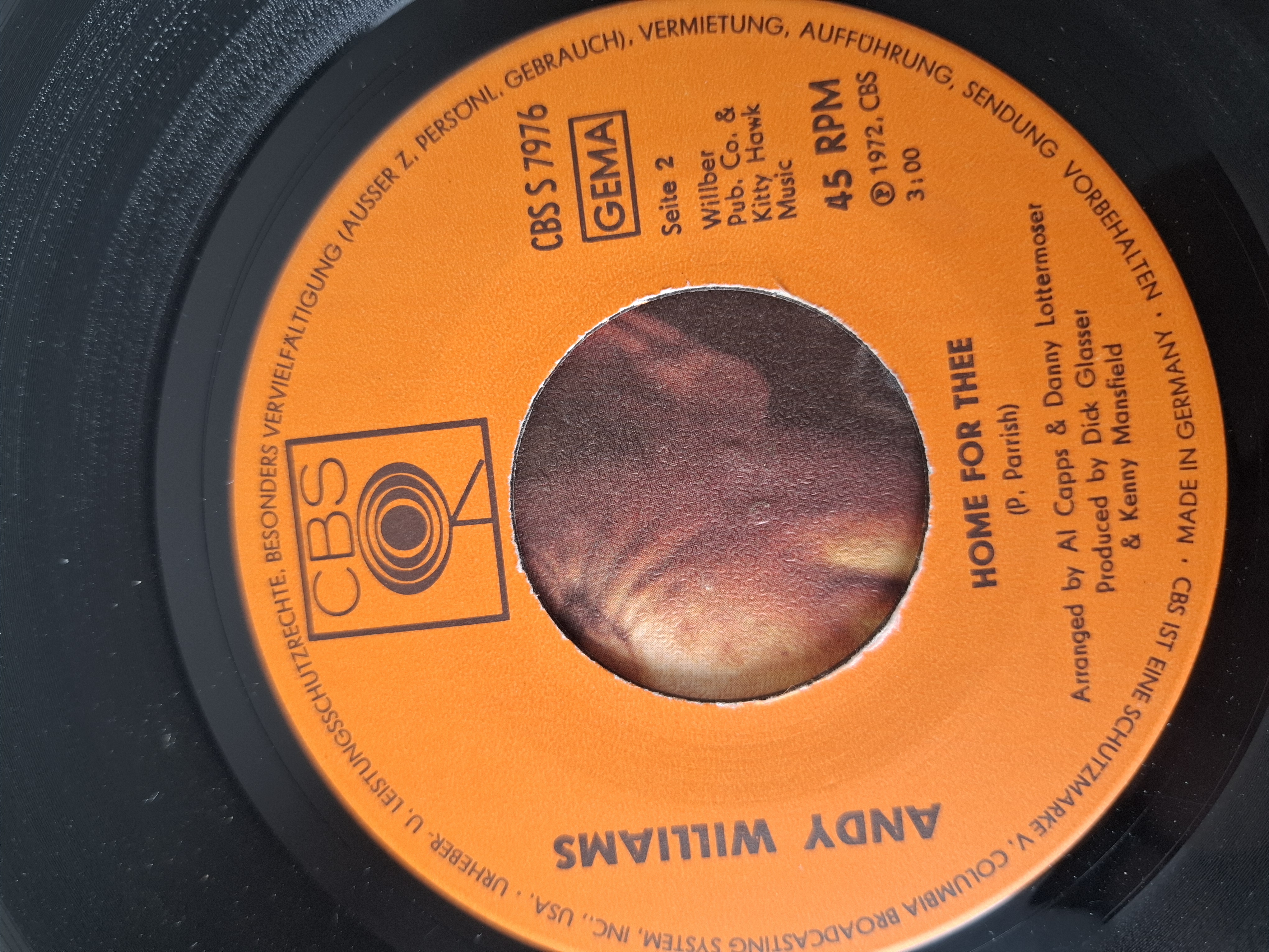 Andy Williams - Speak softly love