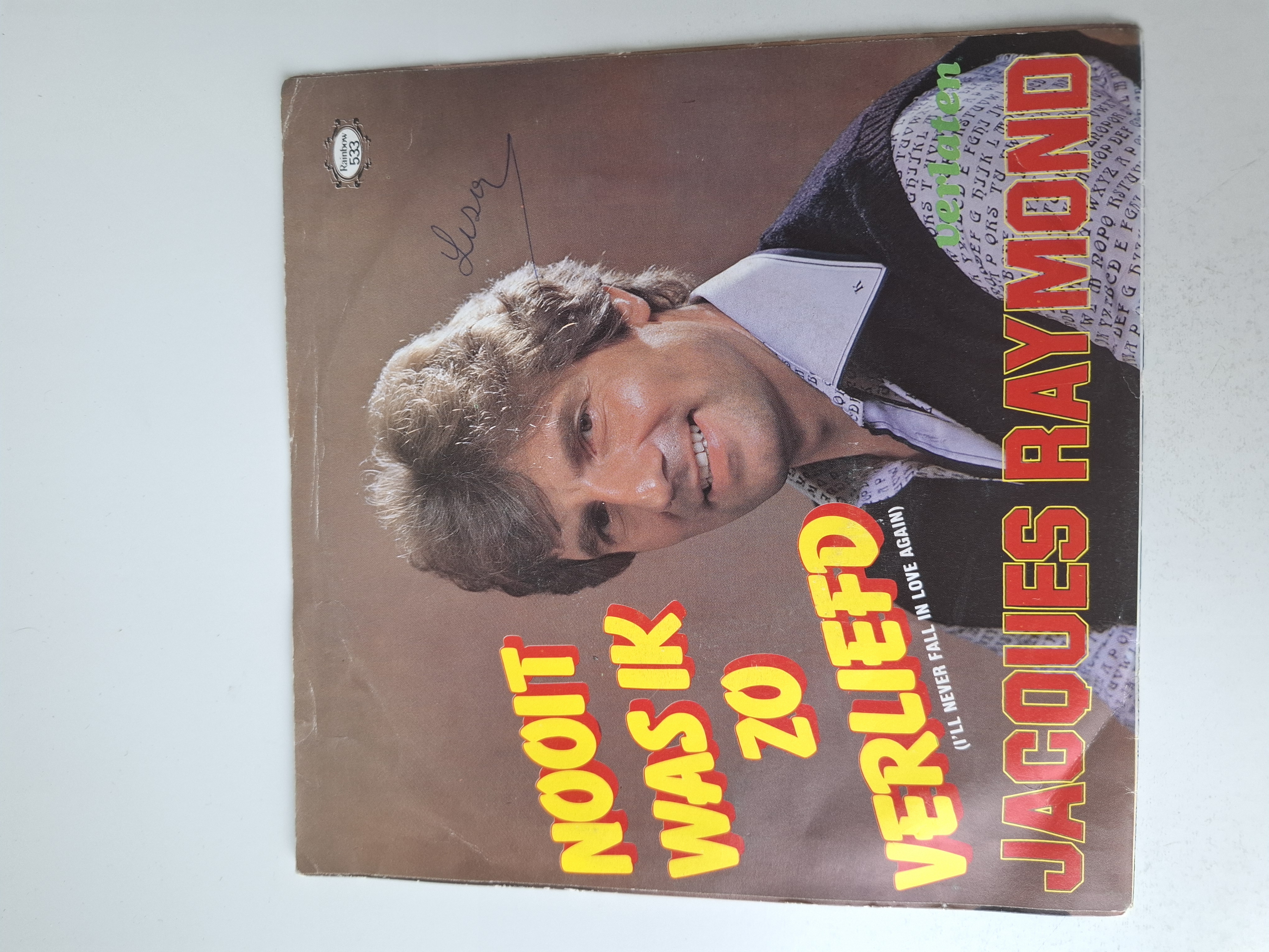 Jacques Raymond - Nooit was ik zo verliefd