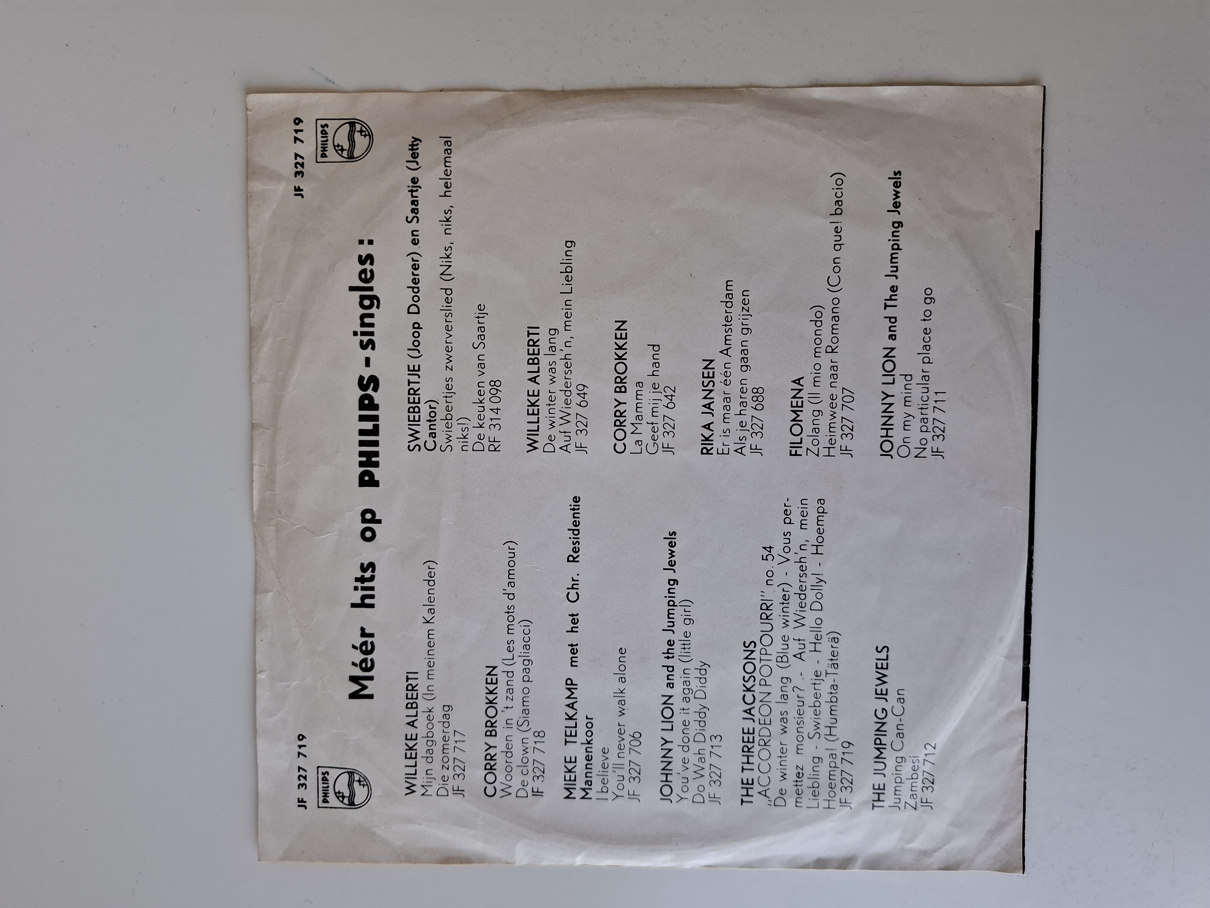 The Three Jacksons - Accordeonpotpourri  no 54
