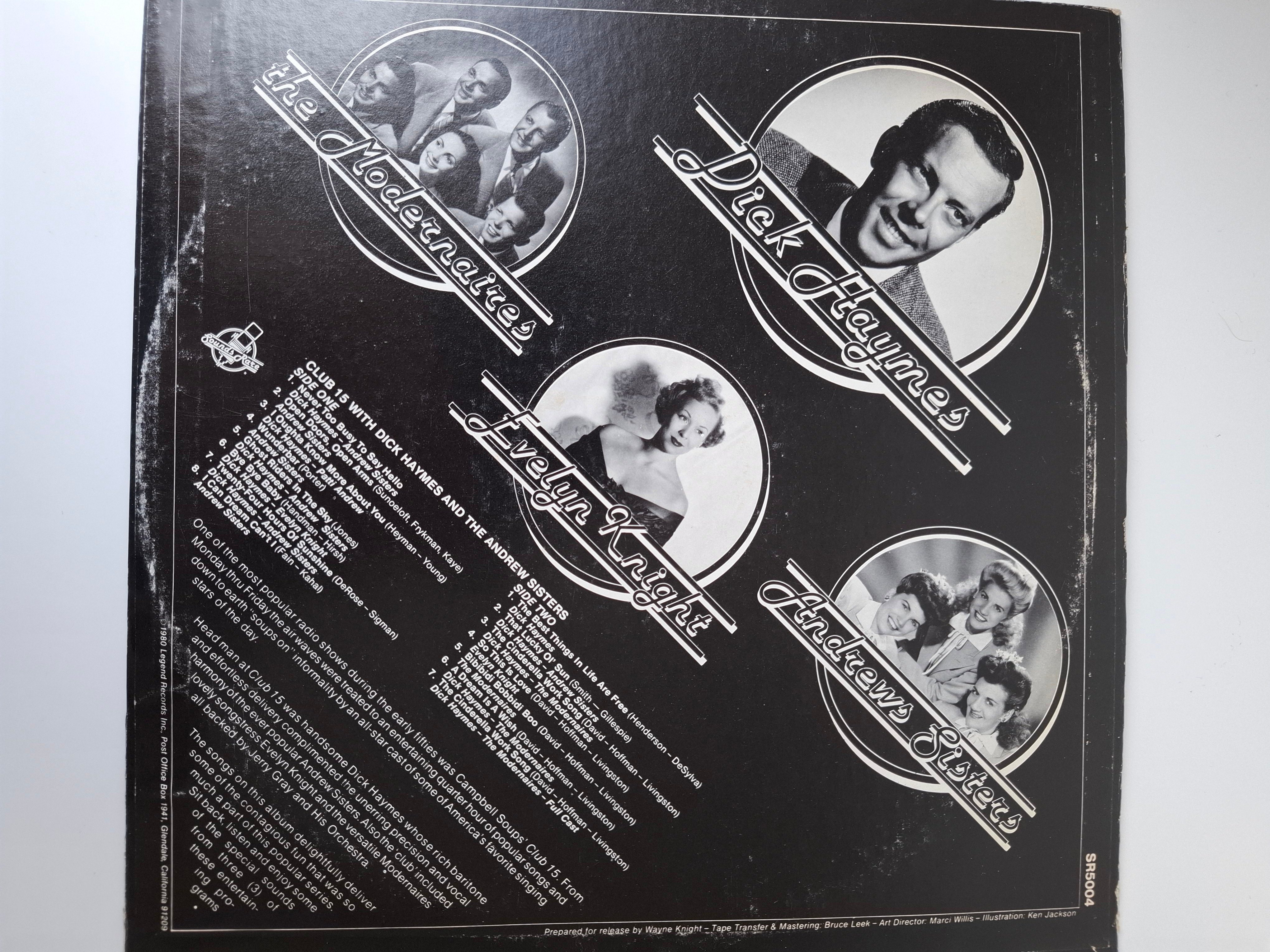 Various - Club 15 with Dick Haymes & the Andrew Sisters