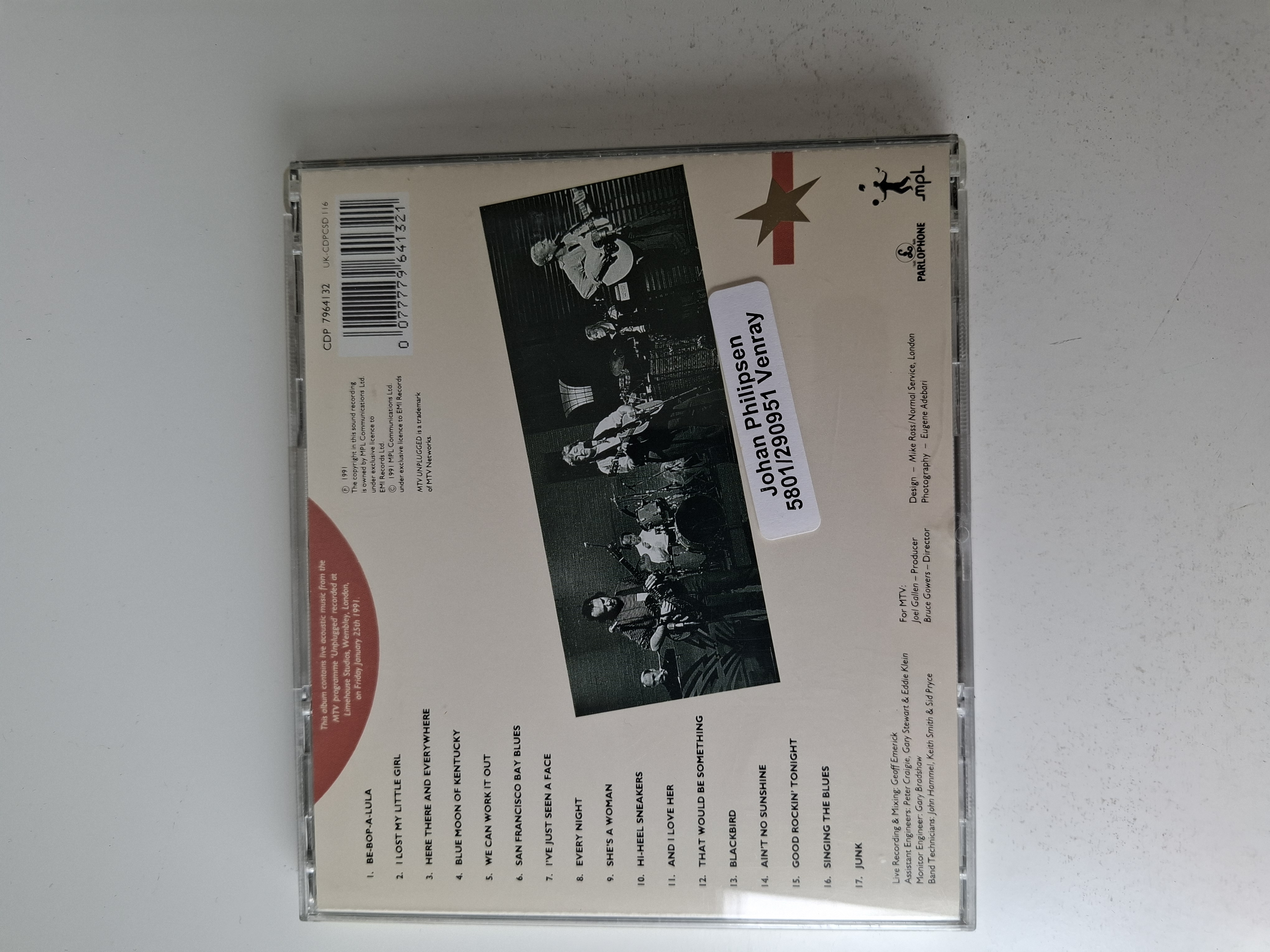 Paul Mc Cartney - Unplugged