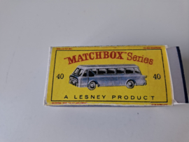Matchbox nr 40 Lesney Long distance coach