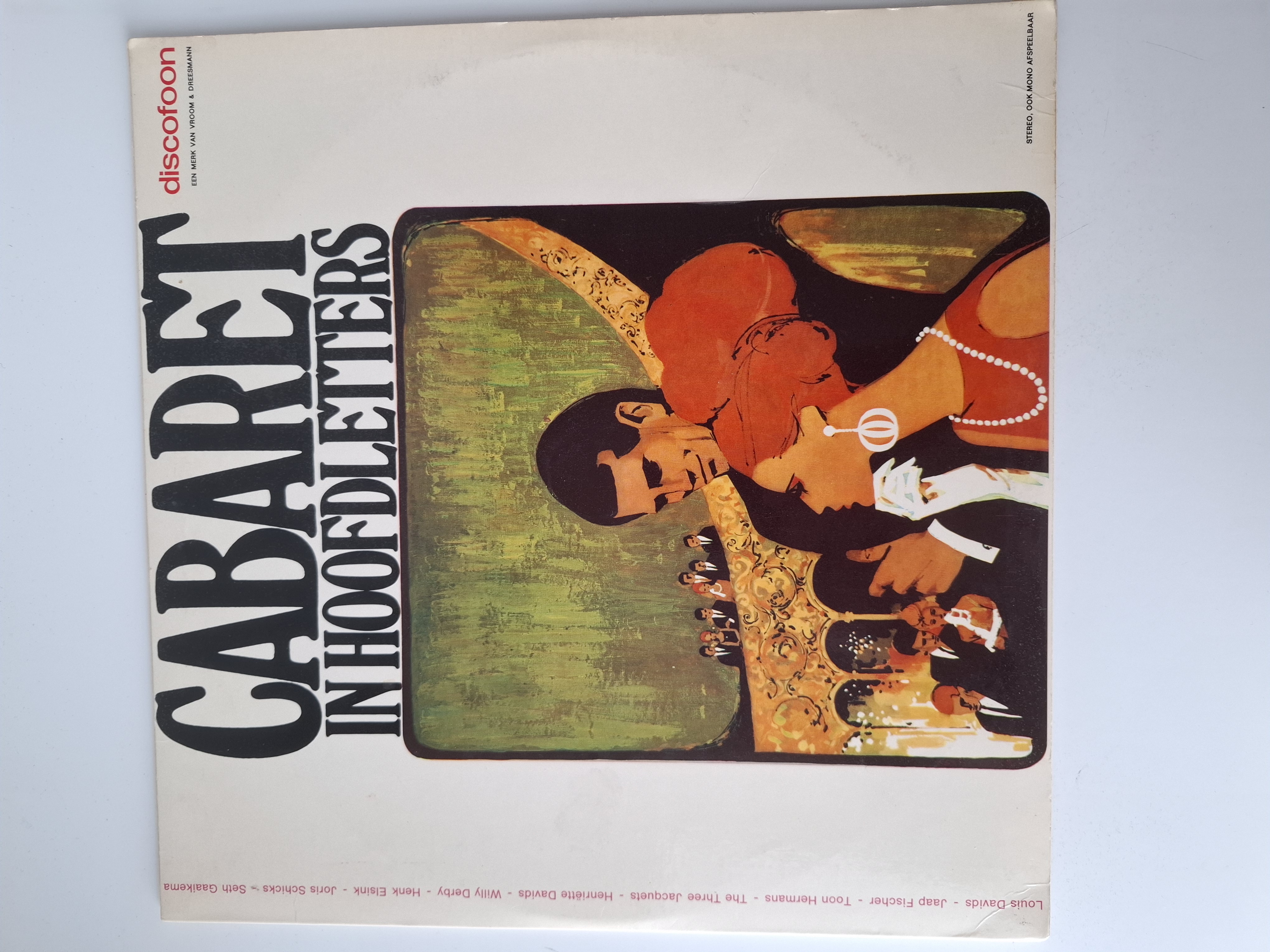 Various - Cabaret in Hoofdletters