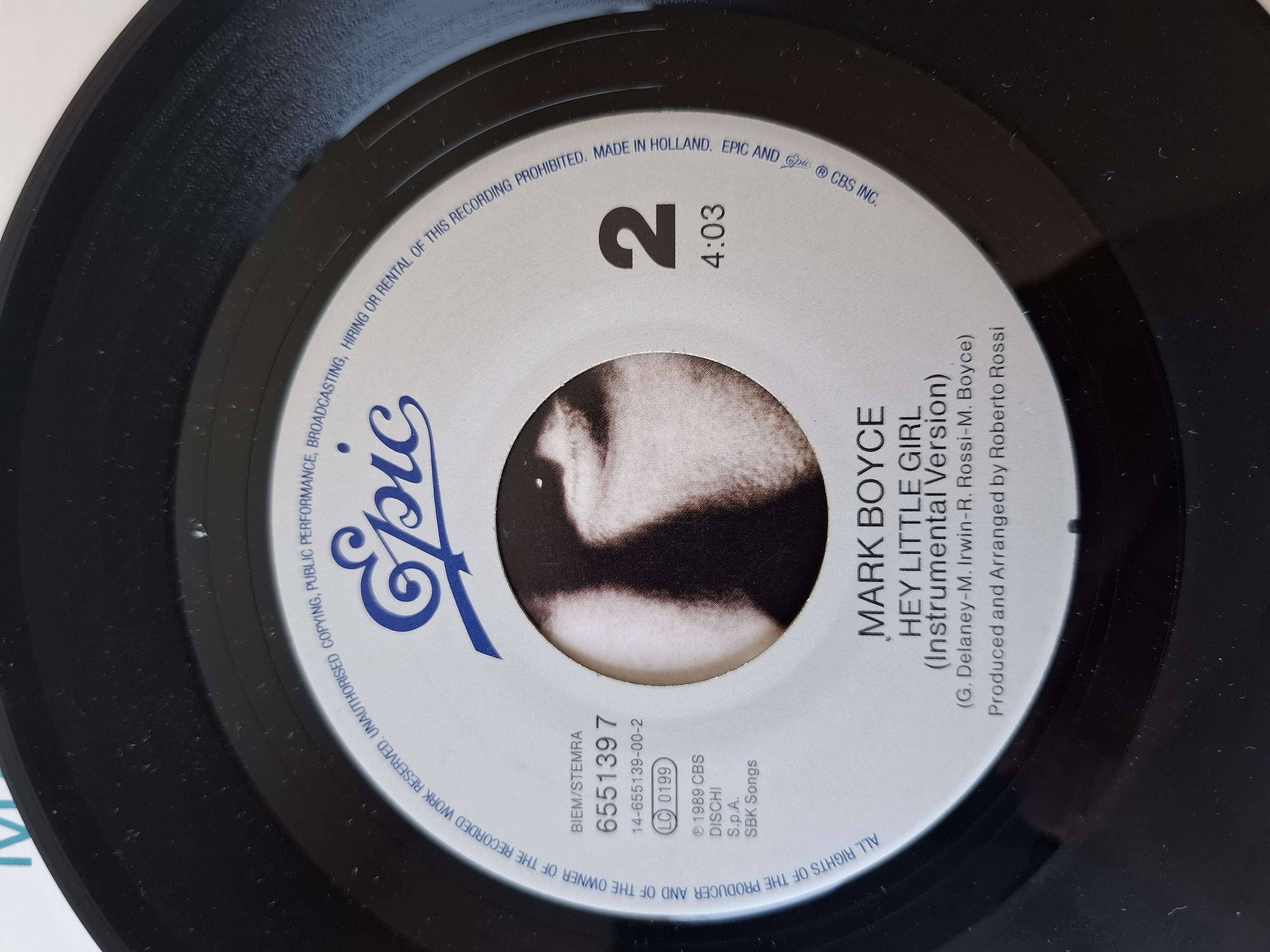 Mark Boyce - Hey little girl