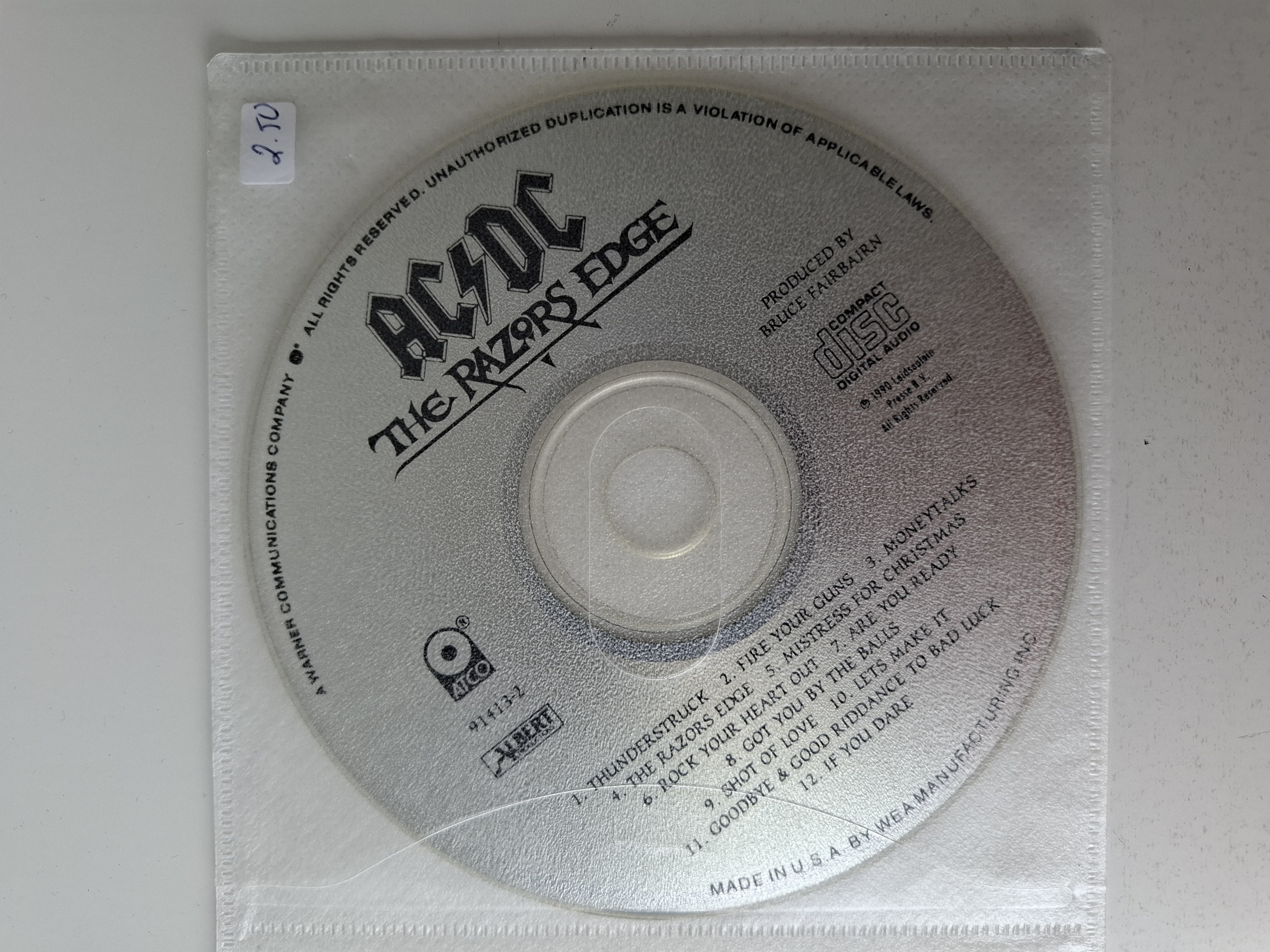 ACDC - The Razors Edge