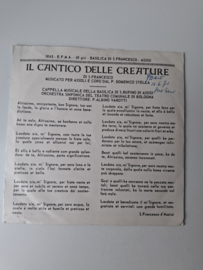 Di S Francesco - Il cantico delle creature