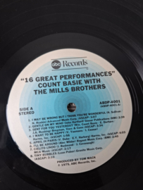 Count Basie with the Mills Brothers - 16 great performences