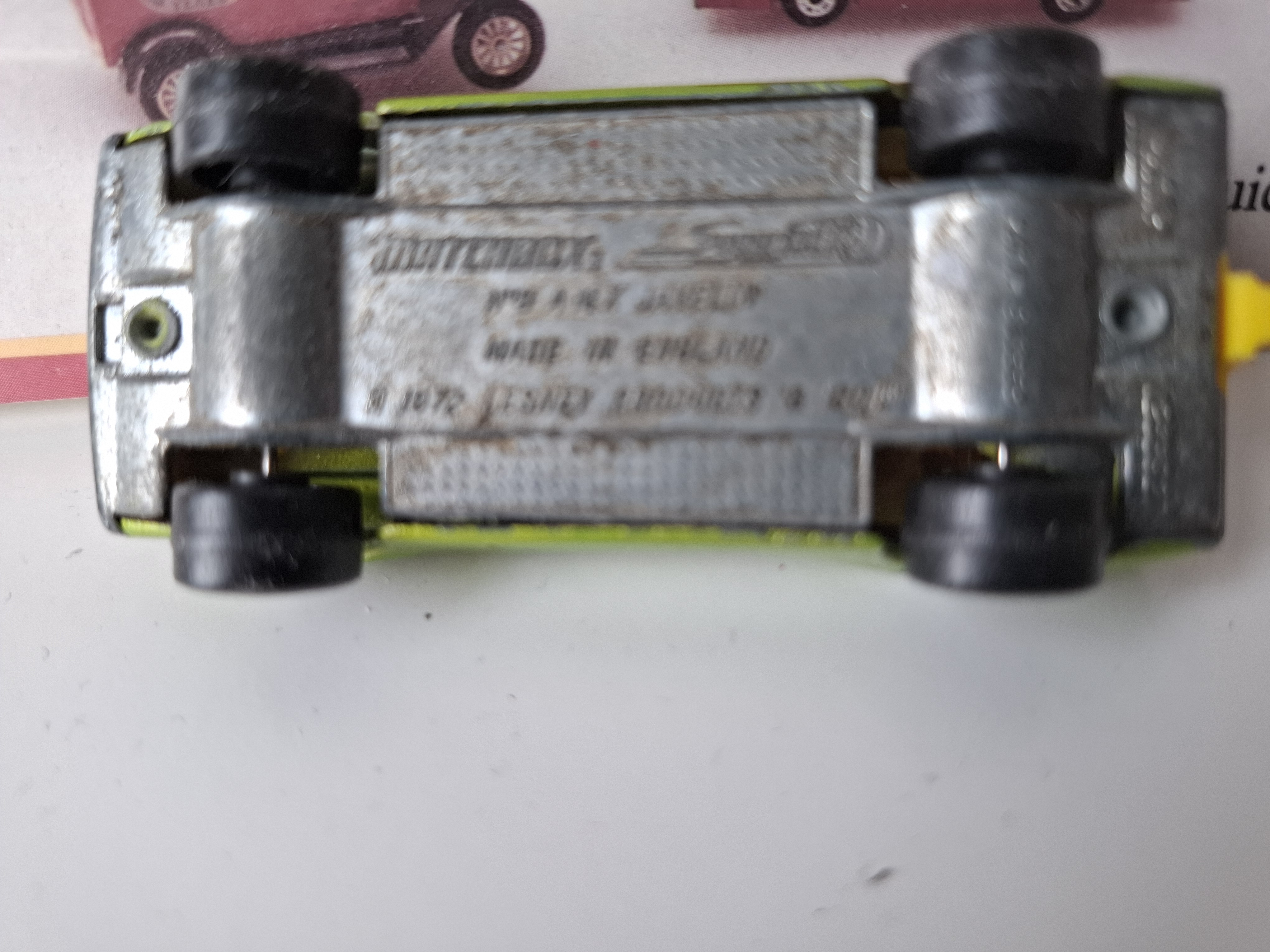 Matchbox no 9 Javelin