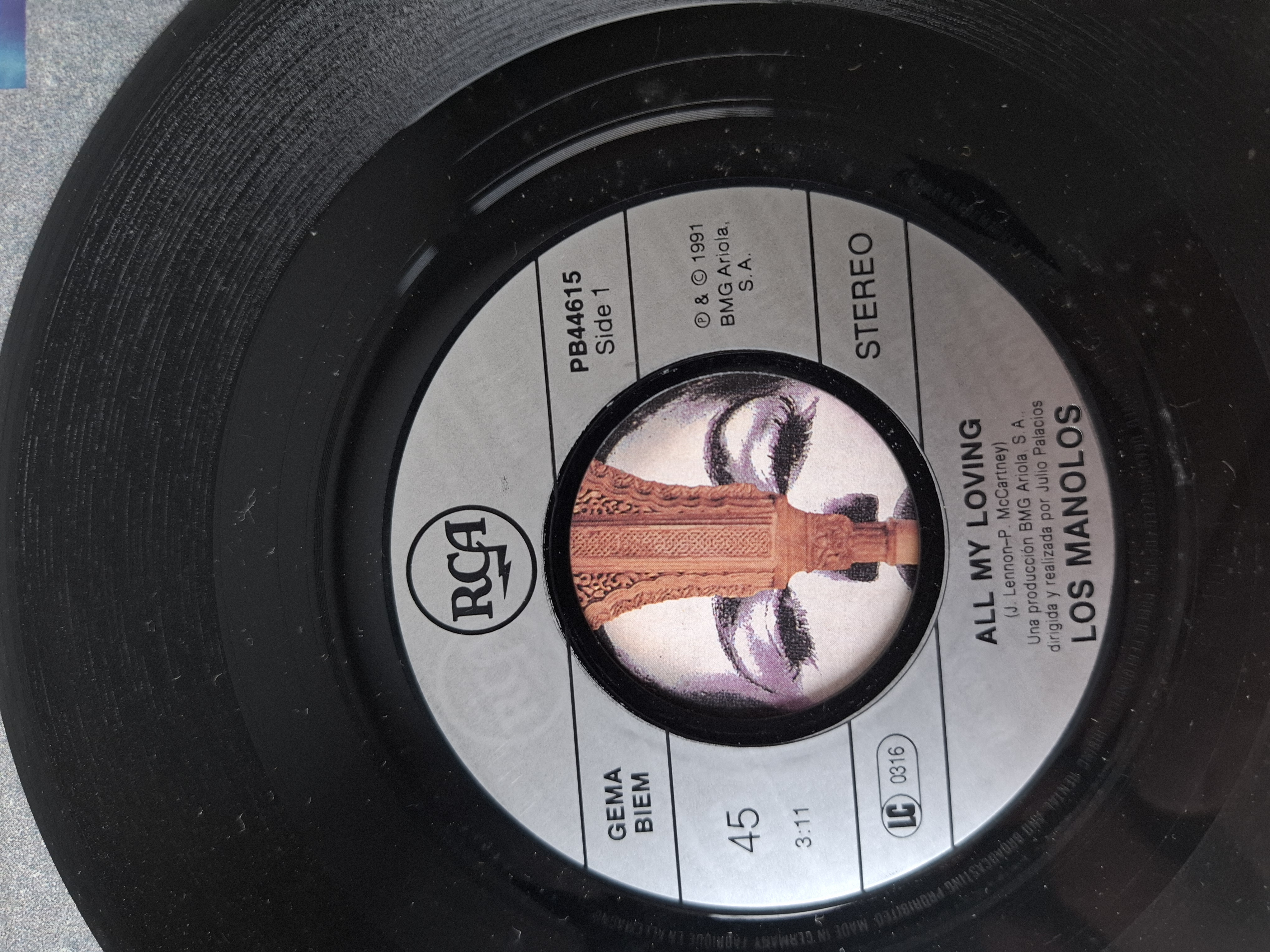 Los Manolos - All my loving