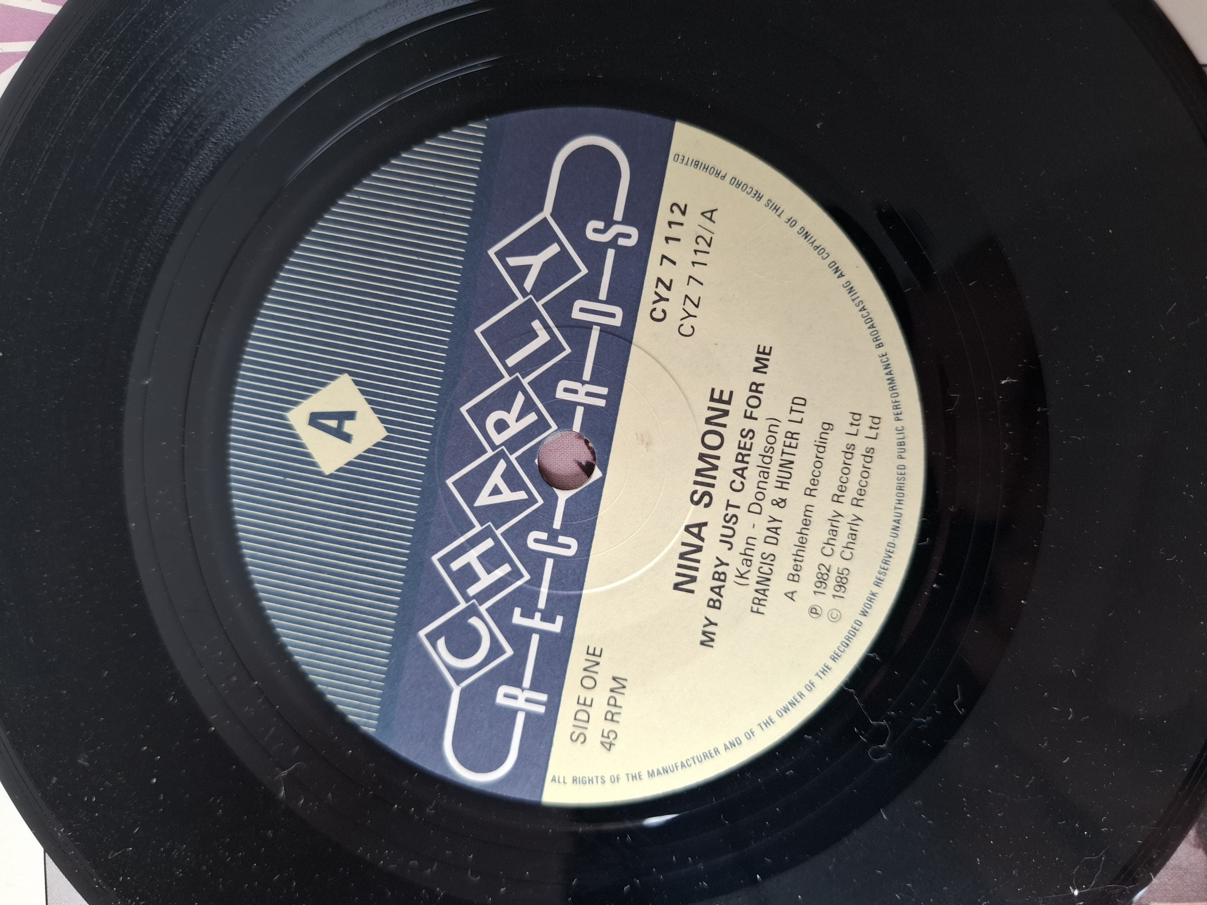 Nina Simone - My baby just care for me