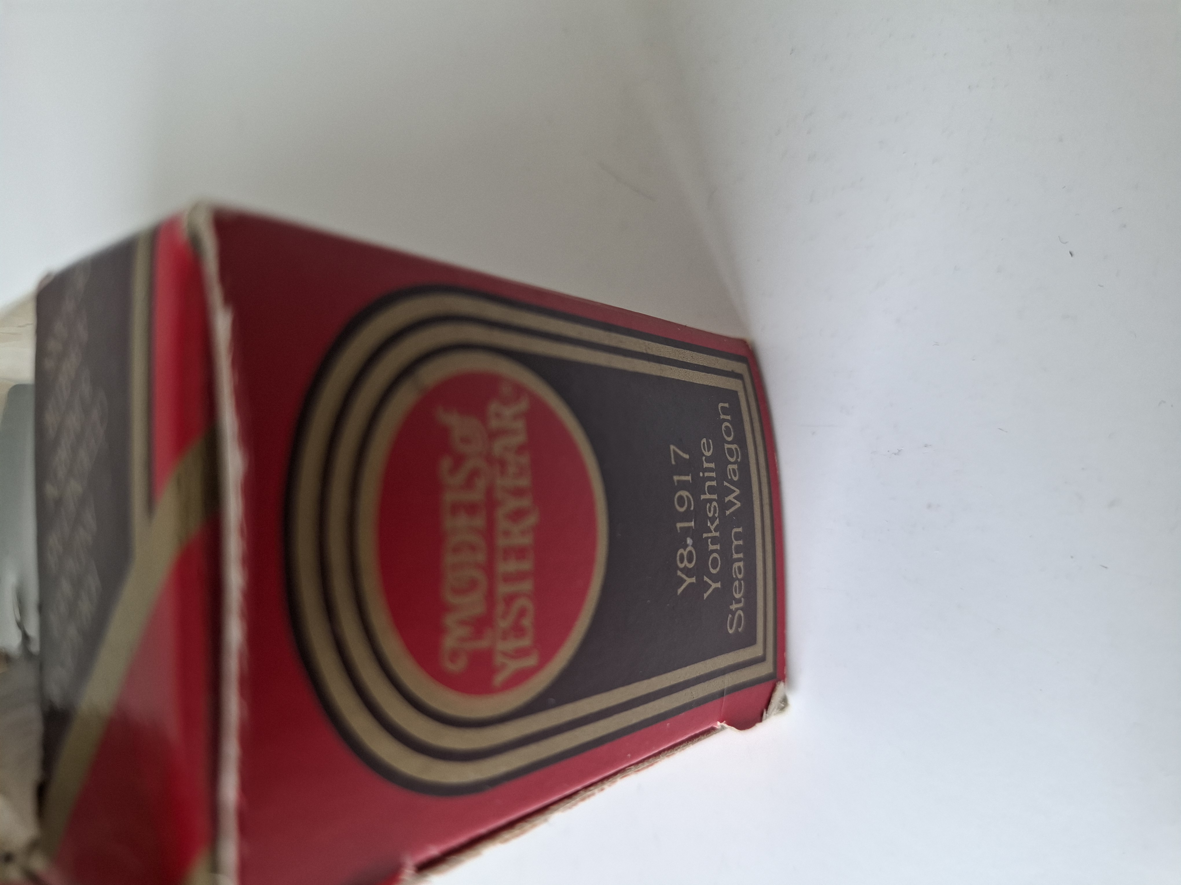 Matchbox models of yesterday -Y-8  1917  Yorkshire steam wagon