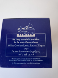 Kuifje auto nr. 57  Jeep station wagen