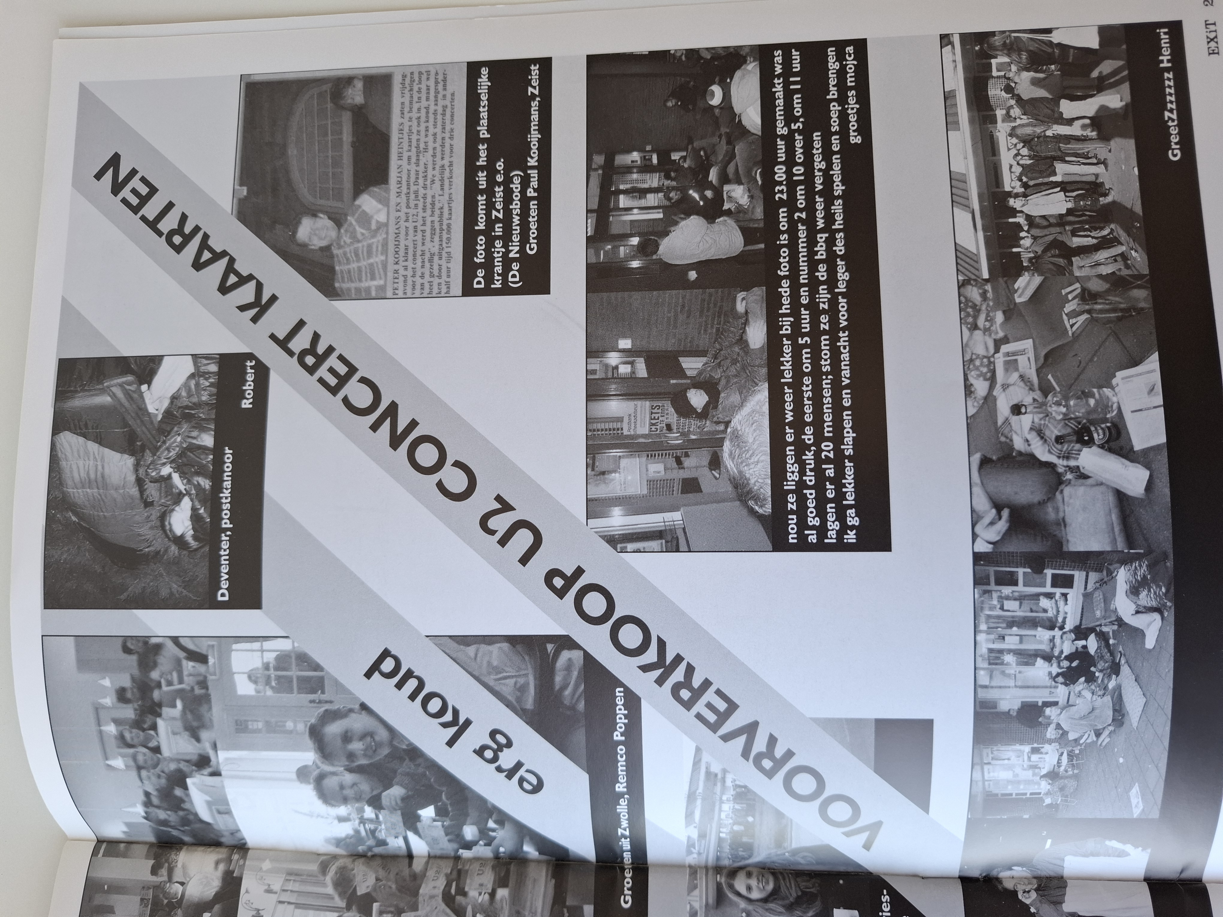 EXIT Tijdschrift fanclub U2