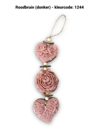 Zeepketting met 3 zeepjes type V.