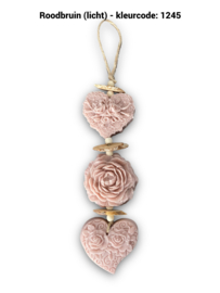 Zeepketting met 3 zeepjes type V.