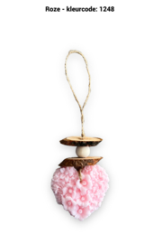 Zeepketting met kleine hart type I.