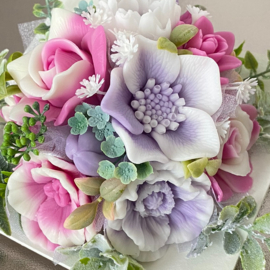 Pastel lila en pastel magenta-pastel geel - kleurcode: 73