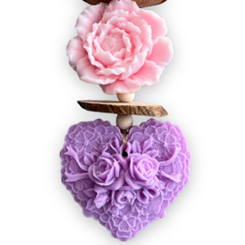 Roze en lila - kleurcode: 12481