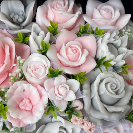 Grijs en roze - kleurcode: 51