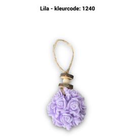 Zeepketting met rozenbol