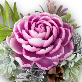 Roodpaars-wit - kleurcode: 1247