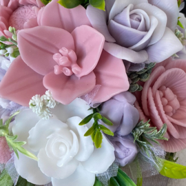 Pastel lila, pastel roze en wit - kleurcode: 71