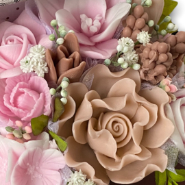 Choco en roze - kleurcode: 321