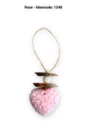 Zeepketting met kleine hart type II.